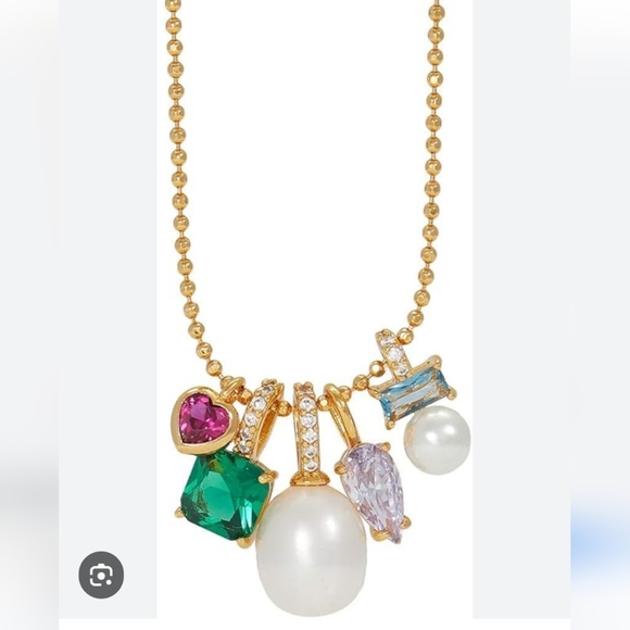Kate Spade New York Little Gem Charm Pendant Necklace - Picture 2 of 8